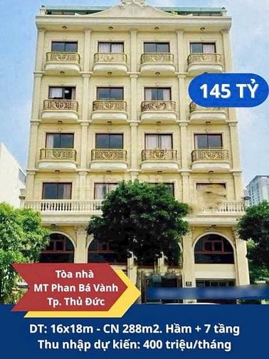 Cần bán nhà mặt tiền đường Phan Bá Vành, Tp. Thủ Đức