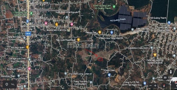 Bán gấp đất tại xã Bầu Chinh-Châu Đức-BRVT. DT:6262,3m2, Giá:700k/m2