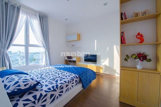 Cho thuê căn hộ Xi Grand Court, Q10, 100m2, 3PN, Giá: 21tr/tháng.