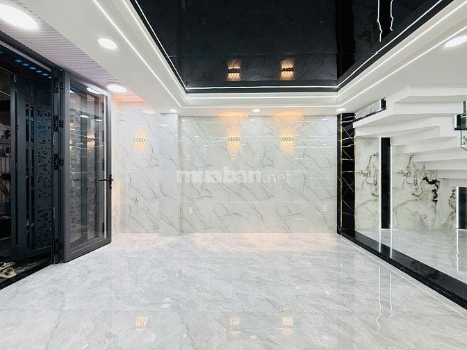 Nhà phố mới xây cạnh Emart2 4.4m x 14m 1 lững 3 lầu - sổ hồng 2025