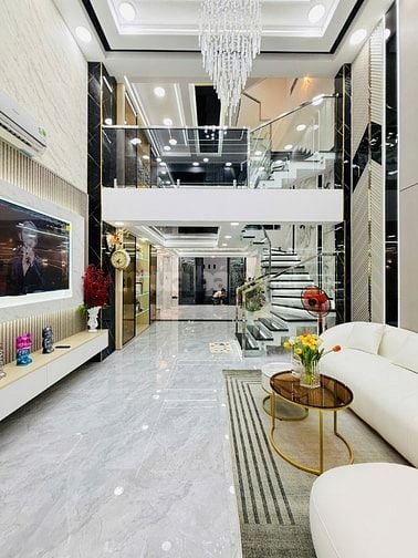 Nhà phố mới xây cạnh Emart2 4.4m x 14m 1 lững 3 lầu - sổ hồng 2025