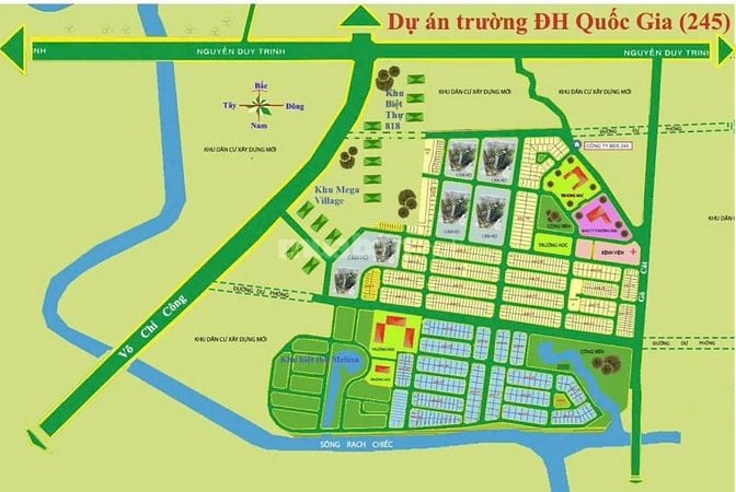 CHUYÊN NHẬN KÝ GỬI MUA BÁN - đất nền dự án ĐHQG 245 đường Gò Cát, Q9