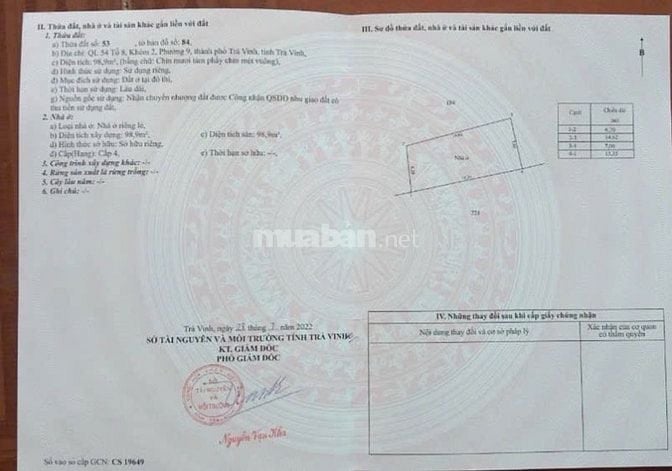 BÁN GẤP NHÀNGHỈ 10 PHÒNG TẠI TP TRÀVINH, ĐANG KINHDOANH TỐT– CHỈ 3 TỶ
