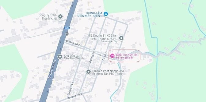 Nhà mặt tiền đường số 2, KDC Tân Phú Thạnh 85m2 thuận tiện làm kho bãi