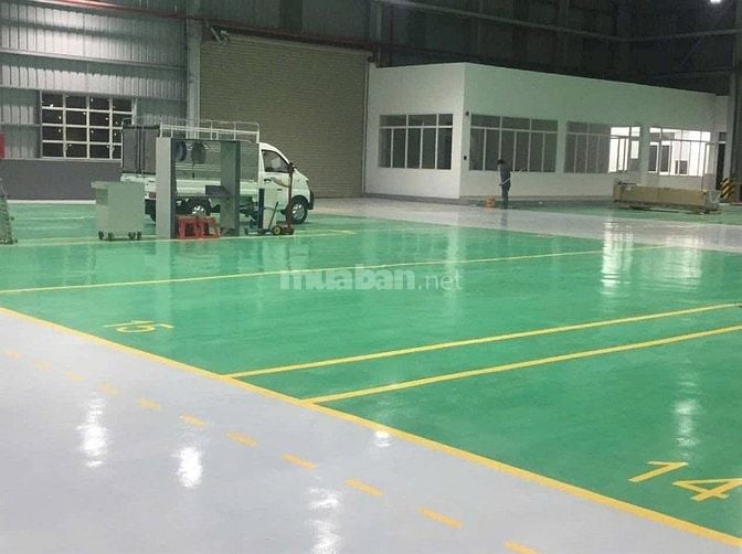 Cho thuê nhà xưởng mới đẹp,KCN Bến Lức, Long An,KV: 8.000m2,X: 5.600m2