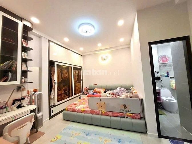NHÀ SIÊU ĐẸP LÊ VĂN SỸ QUẬN 3 – GIÁP QUẬN 1 – HẺM Ô TÔ – 5 TẦNG MỚI 