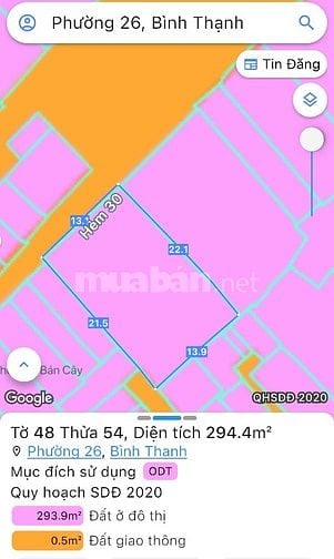 Giá rẻ HXH Ngay Huetch 200m2( 9 x 22m ) xây Hầm 7 tầng P26 Bình Thạnh 