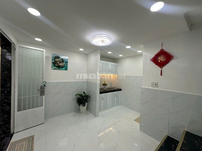 Nhà mới đẹp, Trệt, 1lầu, Hẻm Cầu số 5 ra QL50, Ấp 1, Bình Hưng,