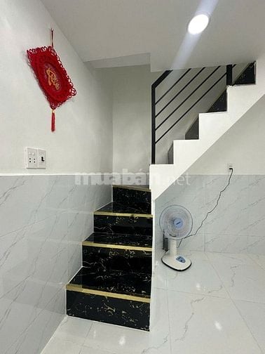 Nhà mới đẹp, Trệt, 1lầu, Hẻm Cầu số 5 ra QL50, Ấp 1, Bình Hưng,