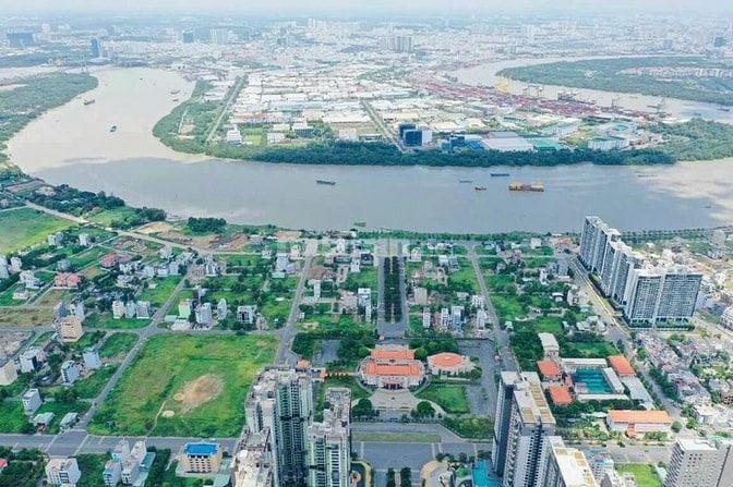 Cần bán đất biệt thự Villa Thủ Thiêm khu Thạnh Mỹ Lợi, TP Thủ Đức
