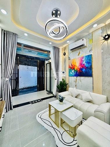 Nhà 3 lầu tuyệt đẹp CAO CẤP hẻm Nơ Trang Long, P12, Q.Bình Thạnh.
