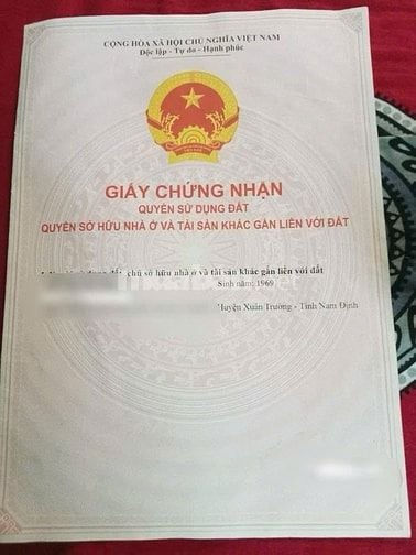 CẦN TIỀN BÁN GẤP LÔ ĐẤT MT : 13m , DT:198m2 TẠI XUÂN HỒNG GIÁ 2 TỶ