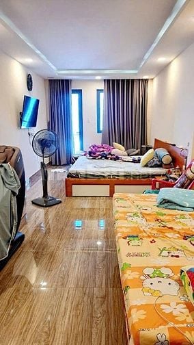 NHÀ ĐẸP HẺM XE HƠI CAO VĂN LẦU DT(3.4X18)NỞ HẬU 5.4M GIÁ 11.8 TỶ 