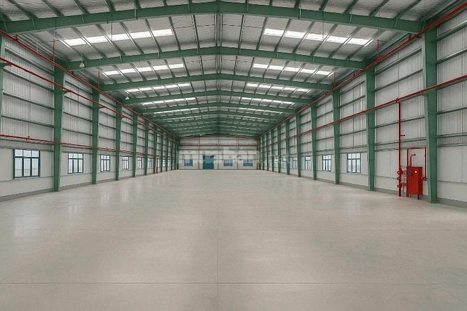 Cho thuê nhà xưởng KCN IDICO Hựu Thạnh,Long An,KV: 10.000m2,X: 6.730m2