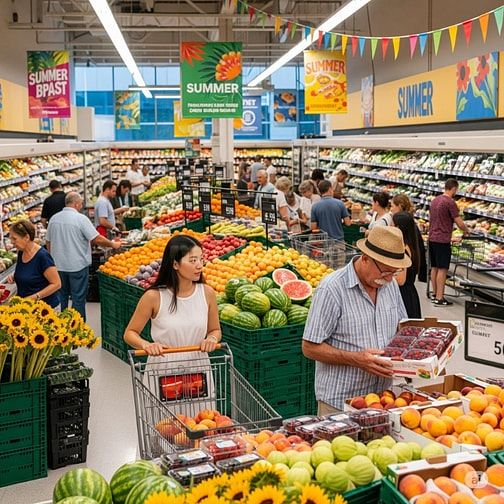 MÙA HÈ ĐẾN! HỆ THỐNG SIÊU THỊ TUYỂN GẤP NHÂN SỰ ĐI LÀM Ở TP.HCM