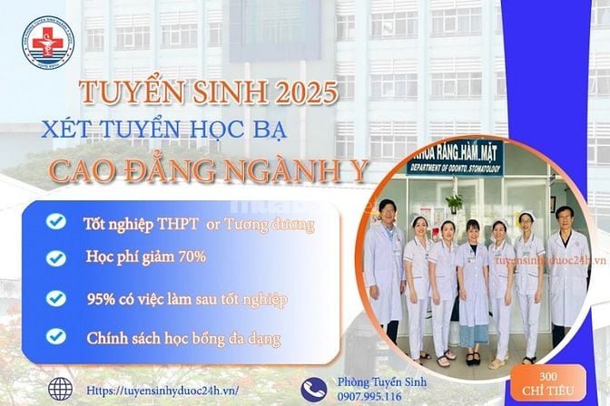📣 TUYỂN SINH NGÀNH Y SĨ RĂNG HÀM MẶT – XÉT HỌC BẠ THPT NĂM 2025