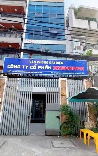 Tòa nhà mặt tiền Bùi Đình Túy 161m2, 7x25m, nở hậu 8m, 6 tầng, 36.5 ỷ