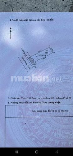 Bán Đất Hẻm 272 Đường 30/4 P.Chánh Nghĩa, Thủ Dầu Một, Bình Dương