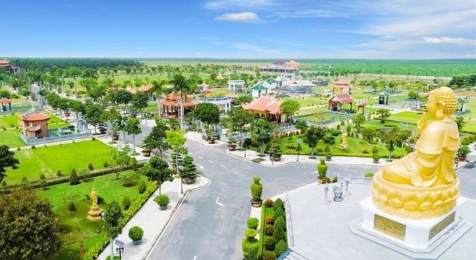 Đất mộ gia tộc - Hoa viên nghĩa trang Bình An - Long Thành, Đồng Nai