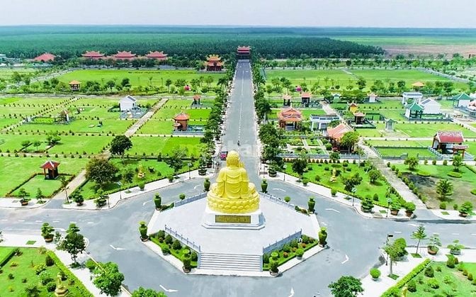 Đất mộ gia tộc - Hoa viên nghĩa trang Bình An - Long Thành, Đồng Nai