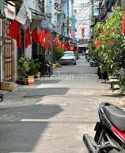 Cho thuê nhà hẻm 5m(XH) Lê Văn Quới, P.B.H.Hòa, Q.Bình Tân giá 13tr - 