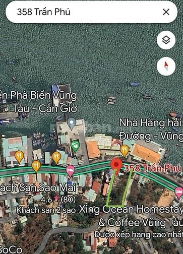 Bán đất mặt tiền Trần Phú View Biển Vũng Tàu giá 174 tỷ