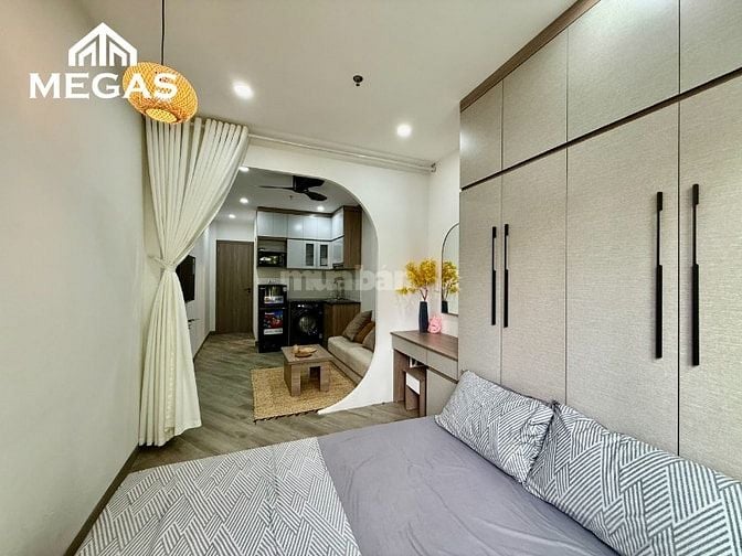 CHO THUÊ CĂN HỘ MỚI FULL ĐỒ, BAN CÔNG THOÁNG TẠI TRẦN BÌNH - MỸ ĐÌNH