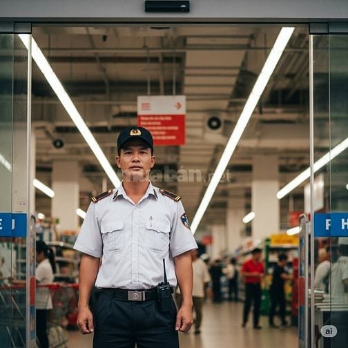 CẦN TUYỂN NAM, NỮ NHÂN VIÊN BẢO VỆ LÀM VIỆC TẠI SIÊU THỊ