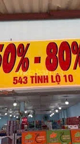 CỬA HÀNG BÁCH HÓA 543 TỈNH LỘ 10 CẦN TUYỂN 3 NV PHỤ BÁN HÀNG LƯƠNG CAO