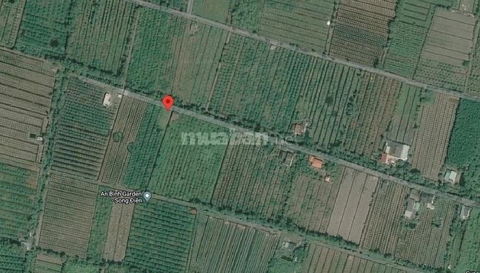 Nền 155m2 thổ cư đường đá xanh xã Thạnh Hòa, cách DT816 600m 580tr