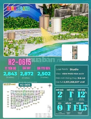 BÁN CĂN HỘ TẠI DỰ ÁN XANH ISLAND CÁT BÀ HẢI PHÒNG. BY SUN GROUP
