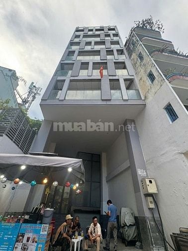 Tòa nhà mặt tiền Cô Bắc, Q1- Diện tích: 7m x25m(12 Lầu) có Sẵn Pccc