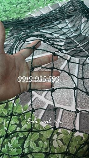 lưới trang trí quán shop văn phòng lưới trang trí giả lá cây lưới dù