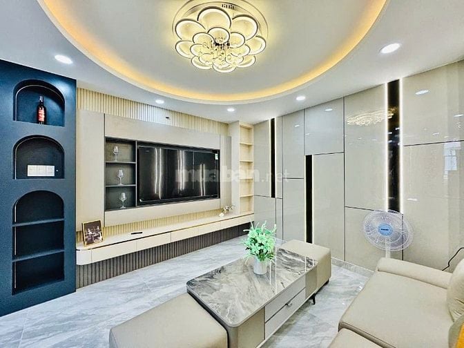 CHÍNH CHỦ BÁN NHÀ HẺM XE HƠI MỚI XÂY BÙI QUANG LÀ FULL NỘI THẤT HXH