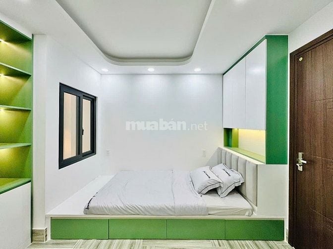 CHÍNH CHỦ BÁN NHÀ HẺM XE HƠI MỚI XÂY BÙI QUANG LÀ FULL NỘI THẤT HXH
