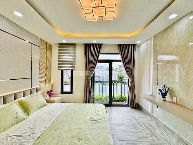 CHÍNH CHỦ BÁN NHÀ HẺM XE HƠI MỚI XÂY BÙI QUANG LÀ FULL NỘI THẤT HXH