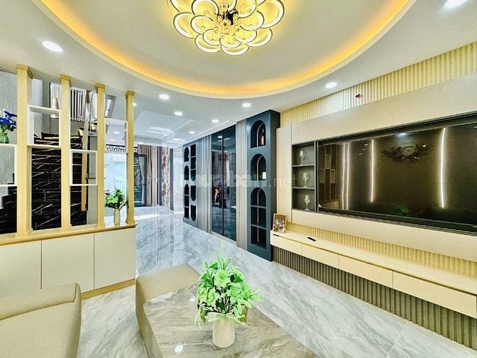 CHÍNH CHỦ BÁN NHÀ HẺM XE HƠI MỚI XÂY BÙI QUANG LÀ FULL NỘI THẤT HXH