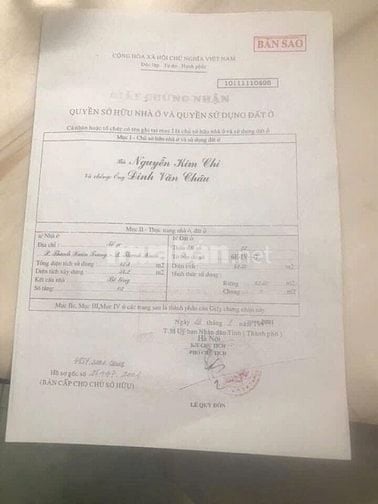 Chính chủ Cần bán chuyển đi nơi khác nhà trong ngõ phố vũ trọng phụng 