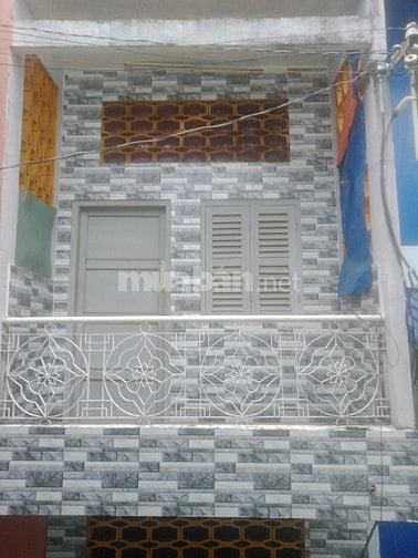 Cho thuê nhà p2 Q6 , khu người Hoa, hẻm không ngập, gần chợ Bình Tây, 