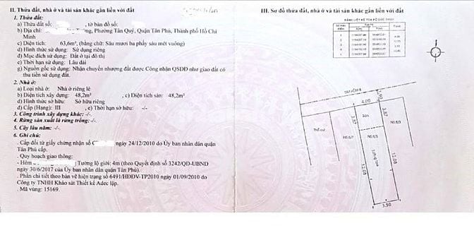 NHÀ BÁN TÂN PHÚ SÀI GÒN CHO AI HỮU DUYÊN.