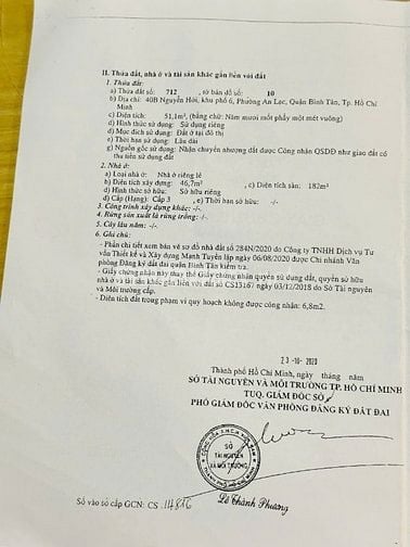 Bán nhà mặt tiền kinh doanh đường Nguyễn Hới, Phường An Lạc, Bình Tân