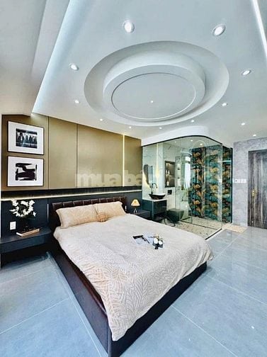 bán nhà SIÊU PHẨM LUXURY TUYỆT ĐẸP, DT 4M X 17M, Ô TÔ XE HƠI VÀO NHÀ