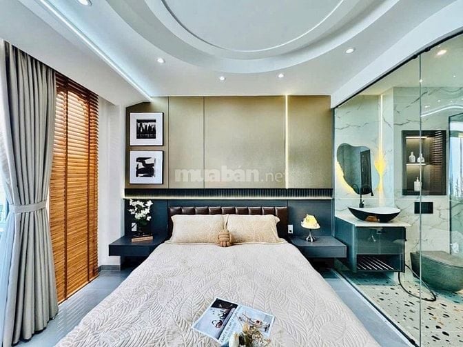 bán nhà SIÊU PHẨM LUXURY TUYỆT ĐẸP, DT 4M X 17M, Ô TÔ XE HƠI VÀO NHÀ
