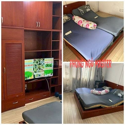 Cho thuê căn chung cư Bigemco, P15, DT 70m2, 2 phòng ngủ, đầy đủ đồ