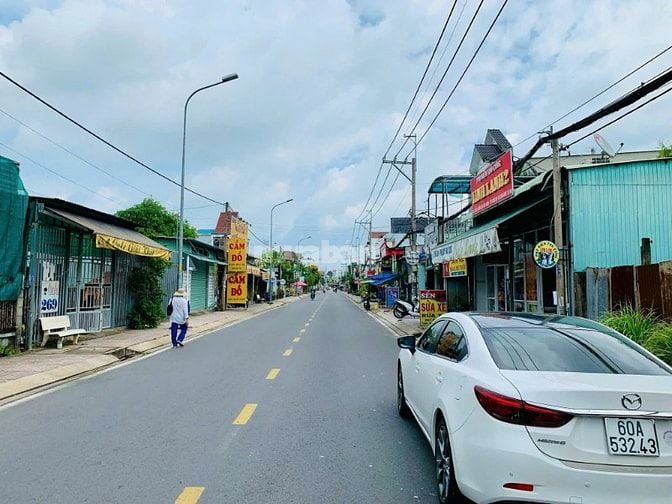 Chỉ 630 sở hữu ngay lô đất mặt tiền đường nhựa, Tân Thông Hội, Củ Chi,