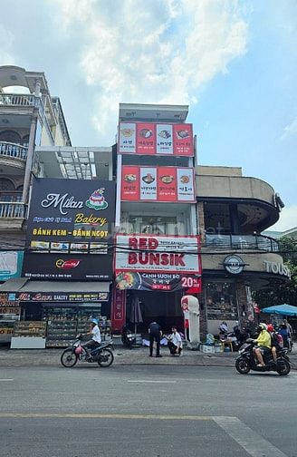 Cho Thuê nhà mặt tiền Nguyễn Gia Trí KDTD trệt trống suốt