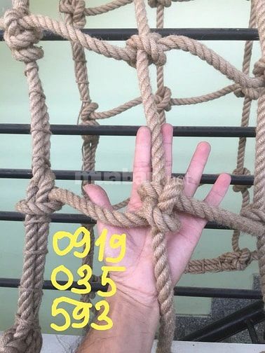 làm lưới an toàn giếng trời lưới giường tầng lưới bảo vệ lan can nhà
