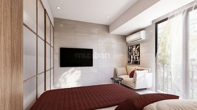 59m2. Căn hộ, ở liền 2PN+2Wc sổ hồng , Nguyễn Xí  1 tỷ 900