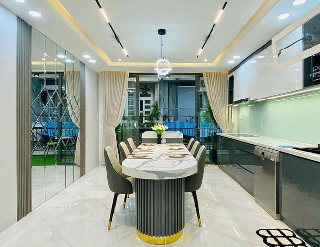 Nhà gần mặt tiền DT 59.6m2 Dương Quảng Hàm P5 Q.Gò Vấp giá 7tỷ550tr