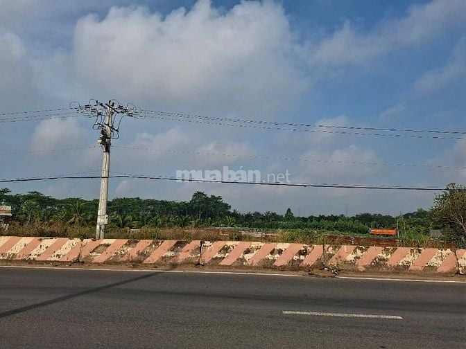 Hơn 20m mặt tiền quốc lộ 782. 1117m2 có thổ cư. 340tr 1m